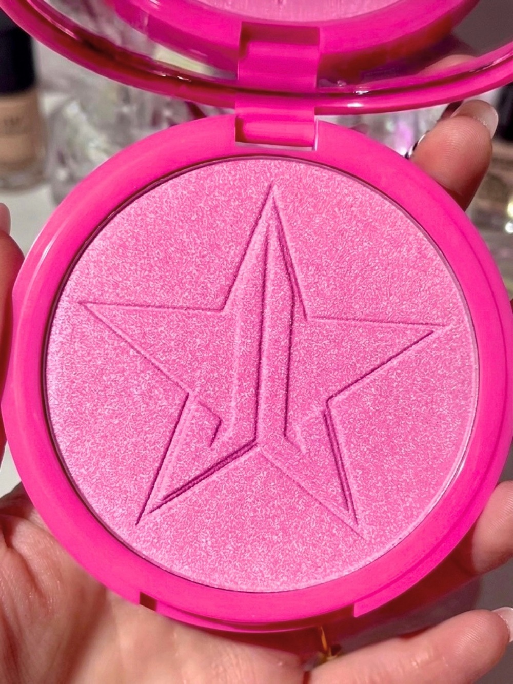 Jeffree Star | ‘Rock Candy Bling’ Skin Frost Highlighter | NiB cool baby pink - Picture 6 of 16